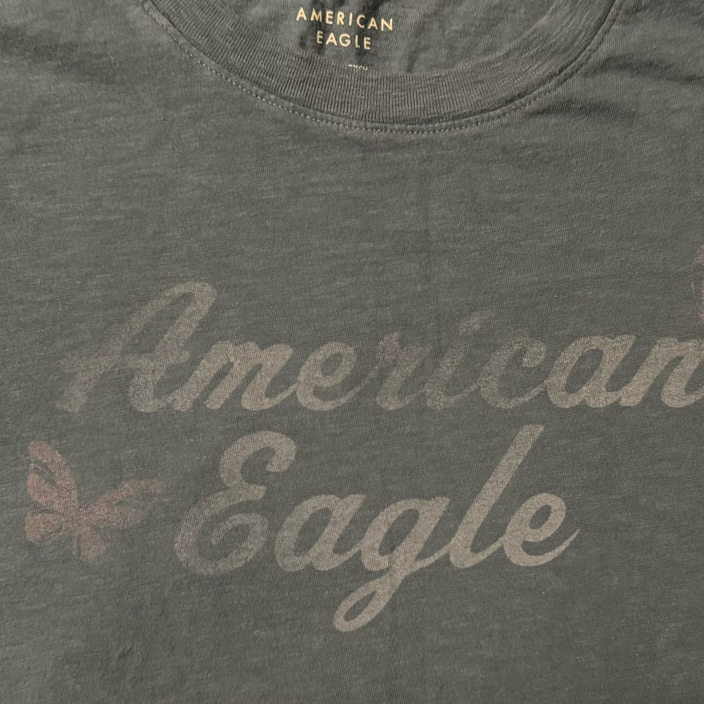American Eagle Crop Tee XS